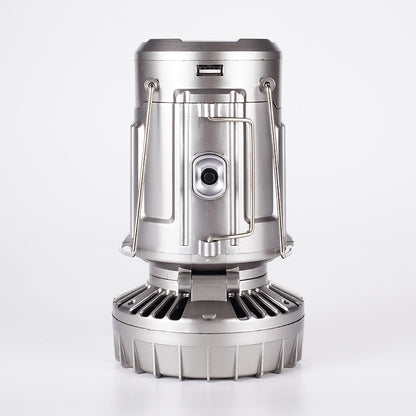 6 In 1 Portable Outdoor LED Camping Lantern With Fan
